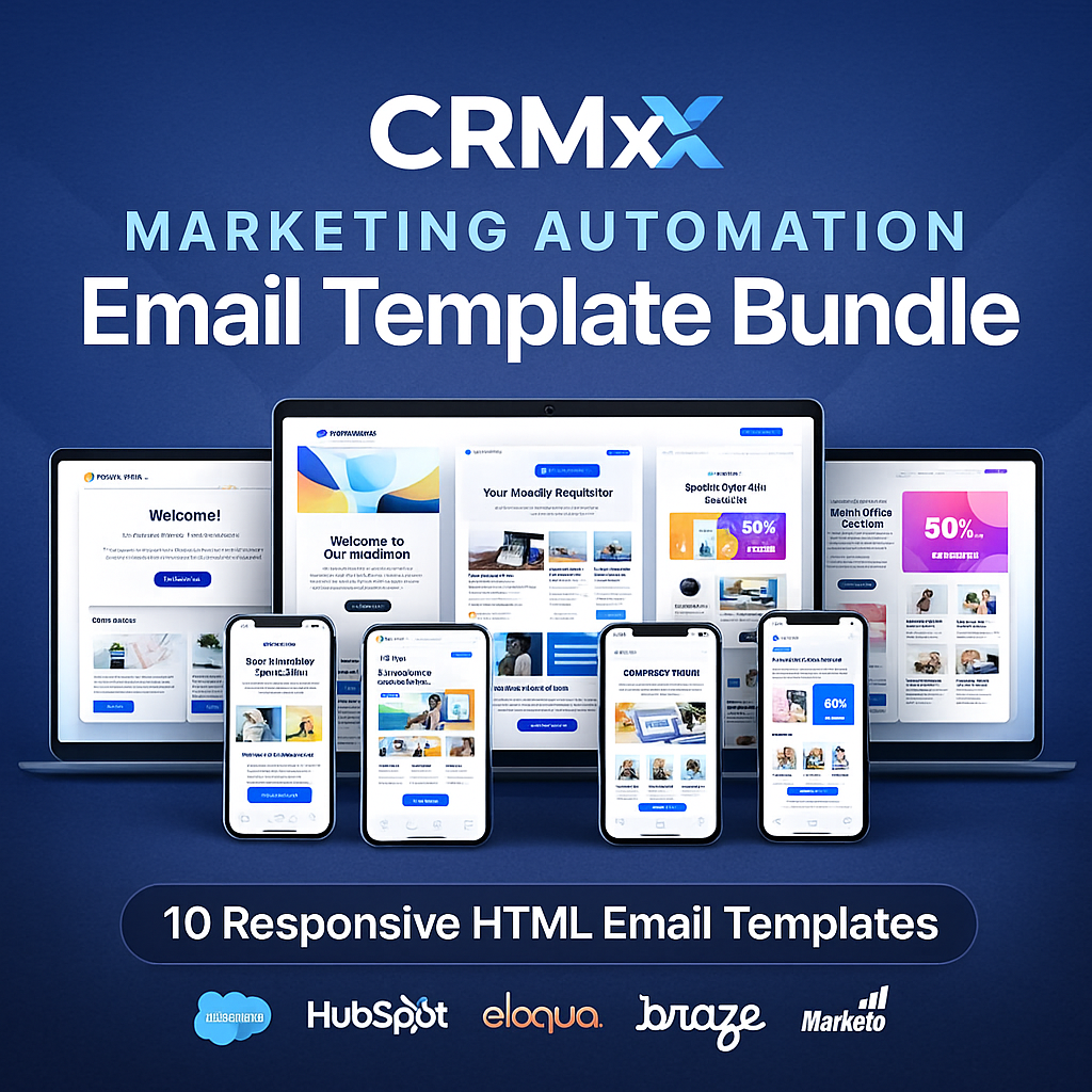 Lead Genaration Responsive HTML Email Template Bundle