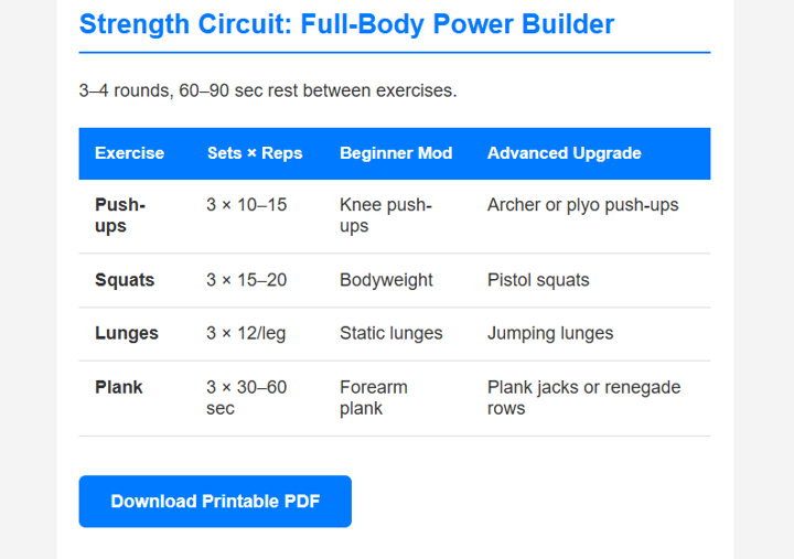 Img 2Fitness Pro Gym - Responsive Newsletter Email Template for Fitness Centers, Gyms & Personal Trainers