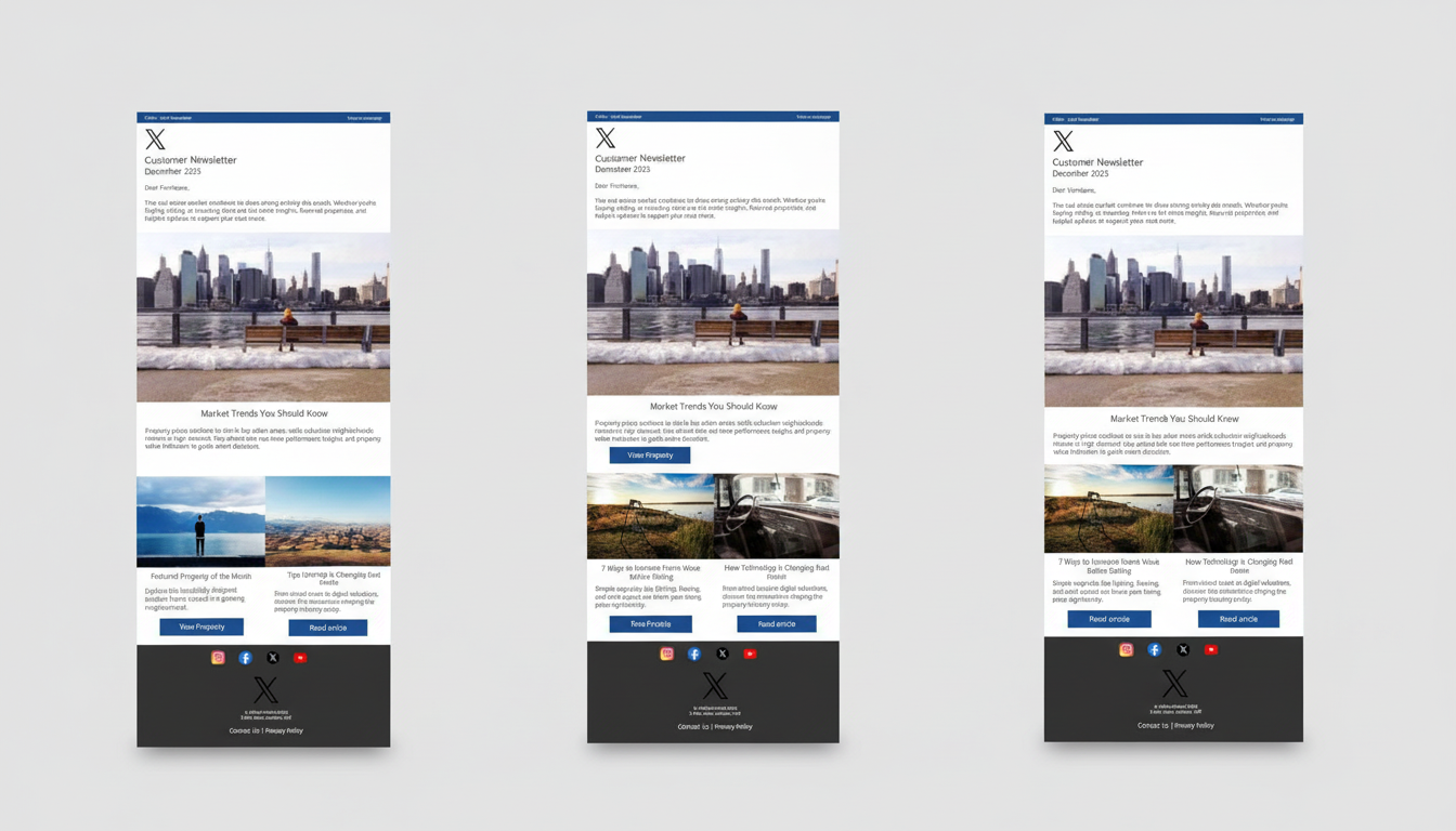 Img 1Real Estate Newsletter Templates – Best Real Estate Email Newsletter Template for Agents (Monthly Real Estate Newsletter + Examples Included)