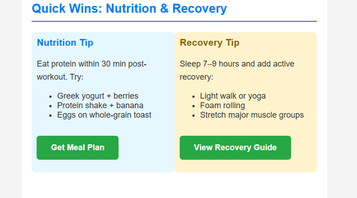 Img 3Fitness Pro Gym - Responsive Newsletter Email Template for Fitness Centers, Gyms & Personal Trainers