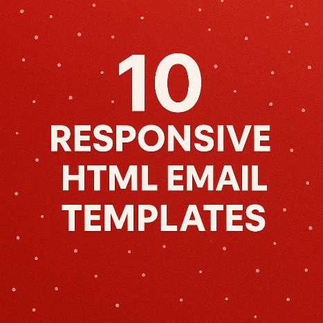 Img 0Christmas Responsive HTML Email Template Bundle (CRM Ready)
