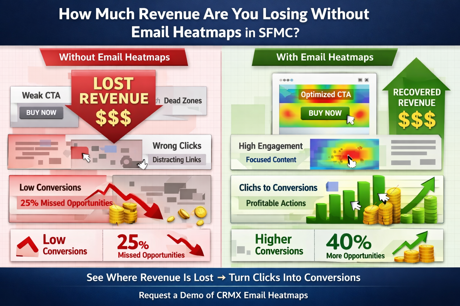 How Much Revenue Are You Losing Without Email Heatmaps in SFMC?
